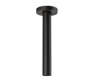 Brazo a techo redondo 15 cm Negro