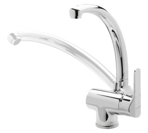 Grifo de cocina monomando abatible K8 Cromado