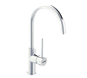 Monomando de lavabo apertura en frío Cromado Tau