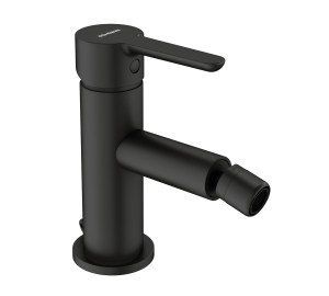 Monomando de bidé  Negro Oslo Black