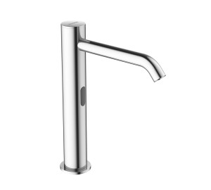 Grifo de lavabo medio alto con sensor - KLIN Cromado