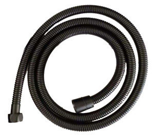 Flexo  H 1/2" - H 1/2" 1,70 m inoxidable negro Accesorios y Recambios